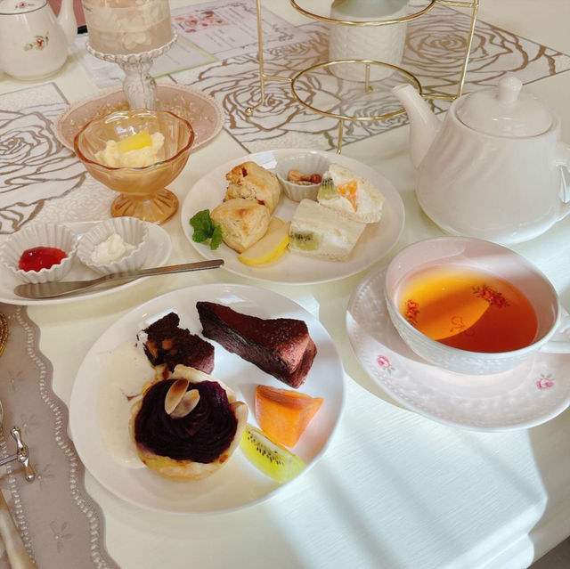 【福岡カフェ】破格のランチ＆アフタヌーンティー