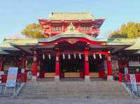 The visit to Tomioka Hachiman Shrine