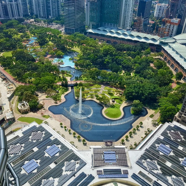 Be on top of KL at the top of Petronas Twin Towers