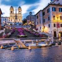Rome’s most iconic landmarks The Spanish Steps