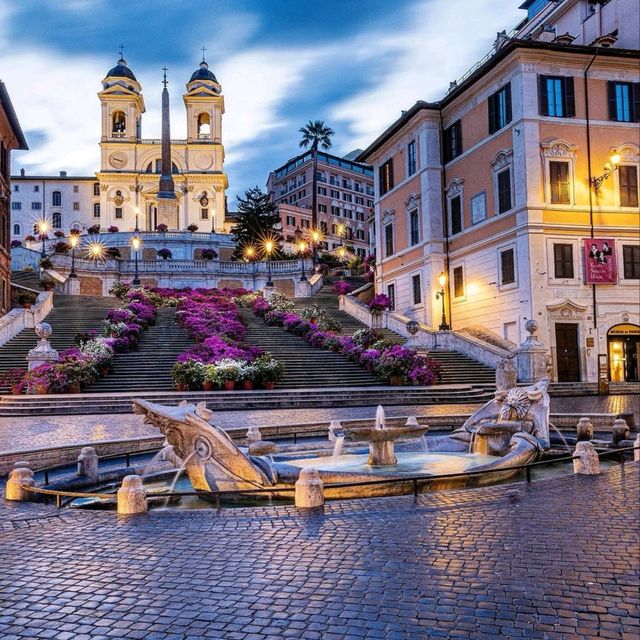 Rome’s most iconic landmarks The Spanish Steps