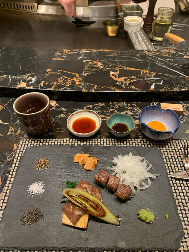 滿足嘅鐵板燒