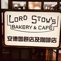 Sampling the Portuguese Egg Tart at Lord Stow's Bakery in Macau