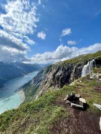 Camping at Trolltunga, Norway 