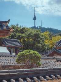 도심 한 가운데서 휴양하는 이곳은 “남산골 한옥마을” 