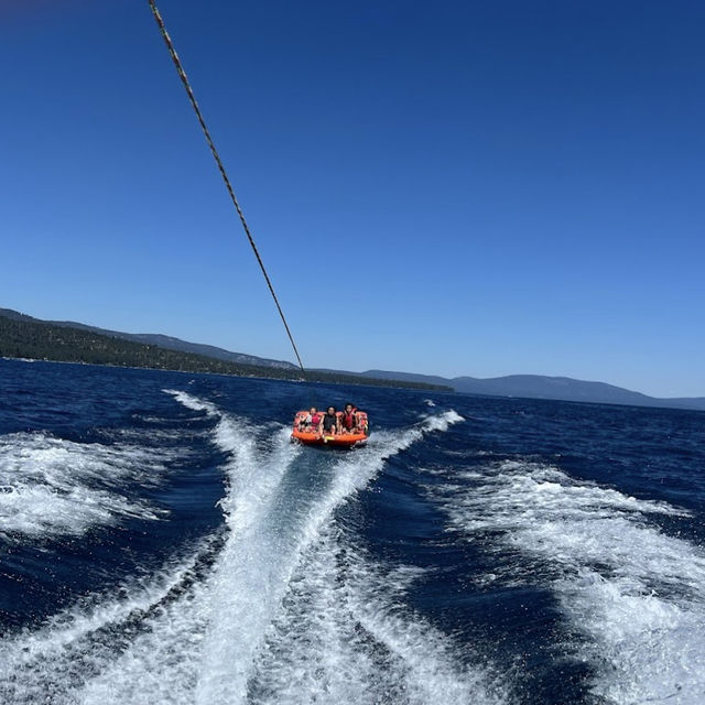 Stand-Up Paddleboarding in Lake Tahoe, USA