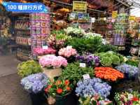 荷蘭阿姆斯特丹-辛格運河上的水上花市：Bloemen Market