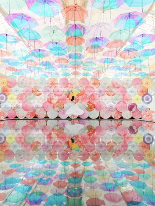 [Fukushima] A photogenic spot with colorful umbrellas
