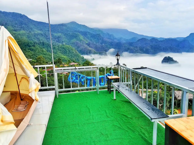 “ภูลังกาซีวิว” ที่พักวิวทะเลหมอก จ.พะเยา