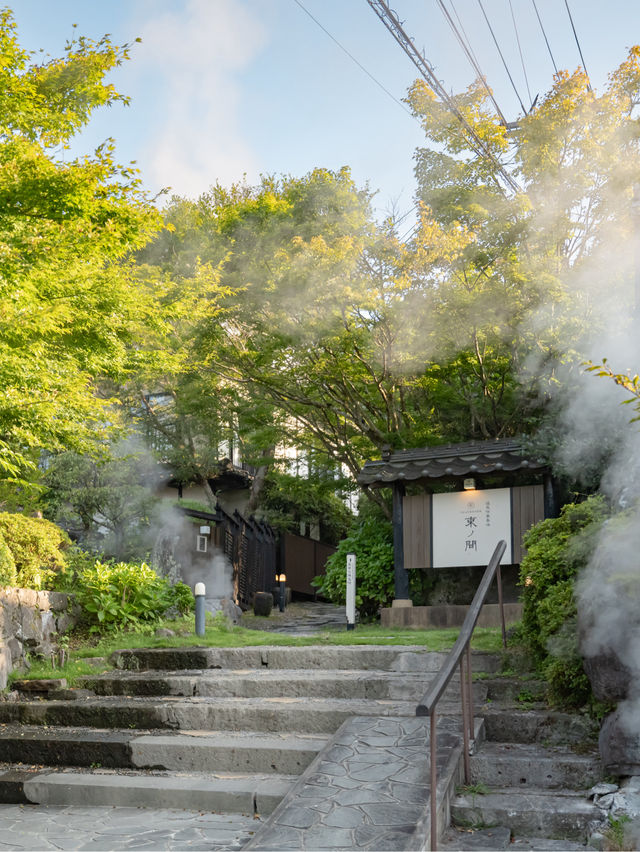 【大分】推しポイントは青色の温泉♨️💎✨別荘気分で過ごせる快適ステイ🏠🌳 