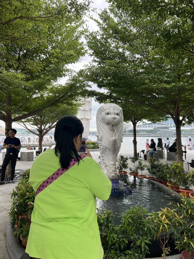 ไม่ถ่ายรูปคู่ Merlion เหมือนมาไม่ถึงสิงคโปร์! 📸