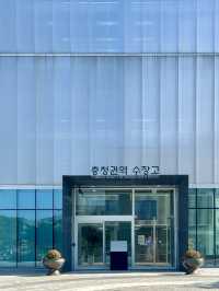 【韓国・コンジュ】収蔵庫までが見所となっている国立公州博物館