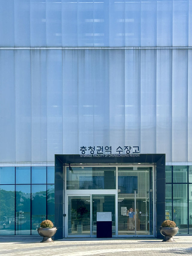 【韓国・コンジュ】収蔵庫までが見所となっている国立公州博物館