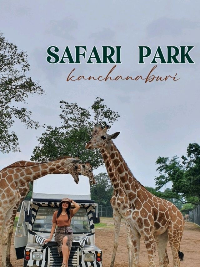 เที่ยวสวนสัตว์เหมือนฟืลแอฟริกาที่ ซาฟารีพาร์ค🦒