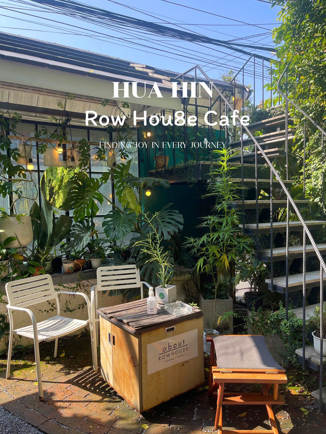 คาเฟ่บรรยากาศดี ถ่ายรูปสวย ที่ Row Hou8e Cafe