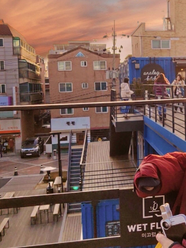 韓國🇰🇷 首爾｜建大貨櫃廣場🌆 拍照好去處📸