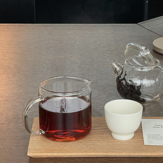 【韓国】ソンスにあるお茶が美味しいティーカフェ🍵