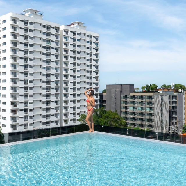 โรงแรมสวยเปิดใหม่ใกล้กทม. โซนนาจอมเทียน