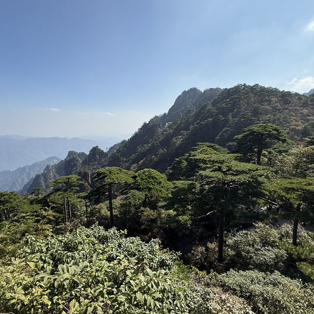 五岳歸來不看山，黃山歸來不看岳（兩天路線）