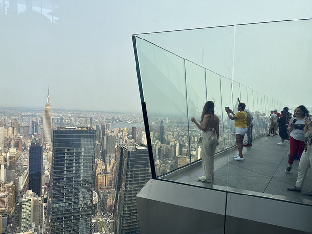 紐約遊🇺🇸絕美觀景台～傾斜玻璃牆飽覽全市景