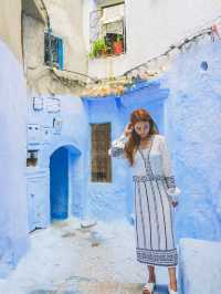 푸른색 마을 모로코 쉐프샤우엔💙