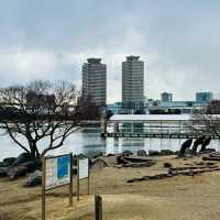 打卡日本東京台場海濱公園