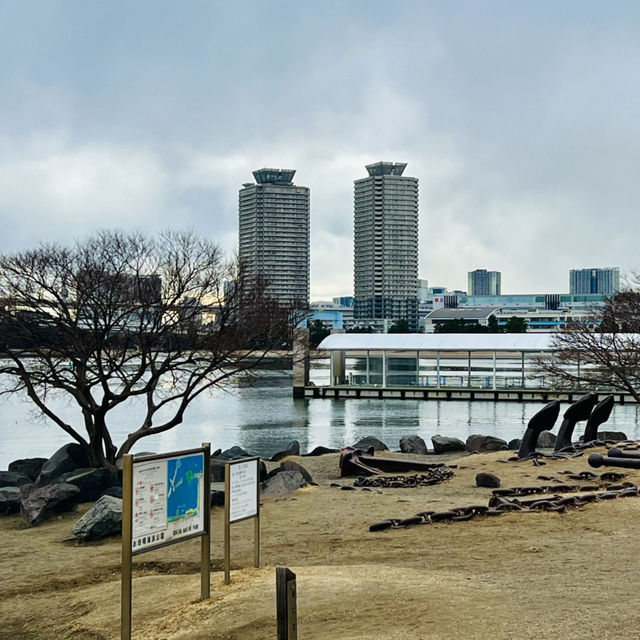 打卡日本東京台場海濱公園