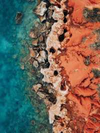 Incredible colours in Broome 🔴🔵