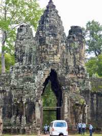 Masterpiece of History and Art: The South Gate of Angkor Thom