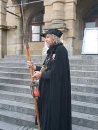 Night watchman Tour ที่เมือง Rothenburg ODT