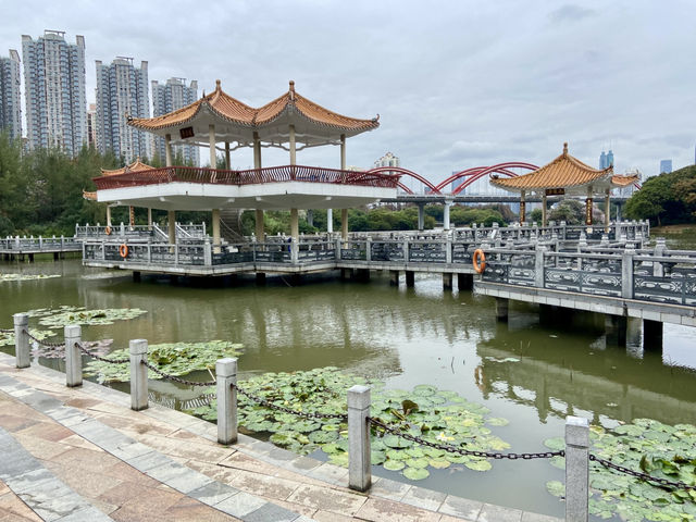 深圳週末好去處✨洪湖公園💕
