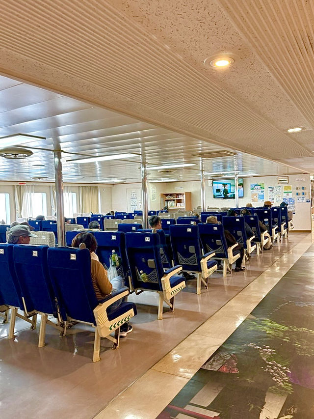 【和歌山県↔︎徳島県】グリーン席で快適な船旅