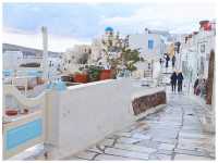 【ギリシャ】夕日が世界一！と言われたサントリーニ島先端部＊イア（Oia）＊