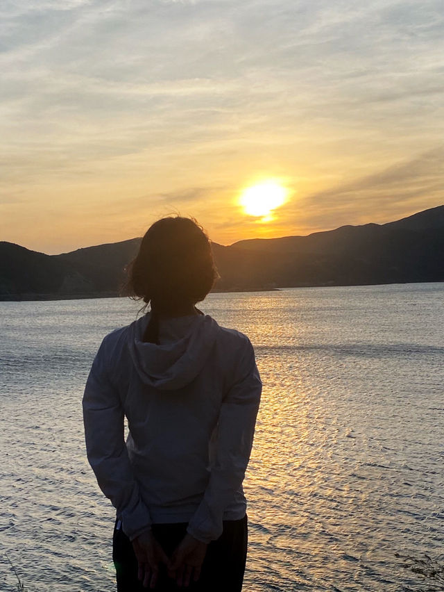 萬宜水庫東壩，日落打卡必訪🌄