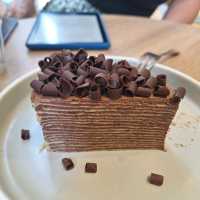 good coffee but pricey food