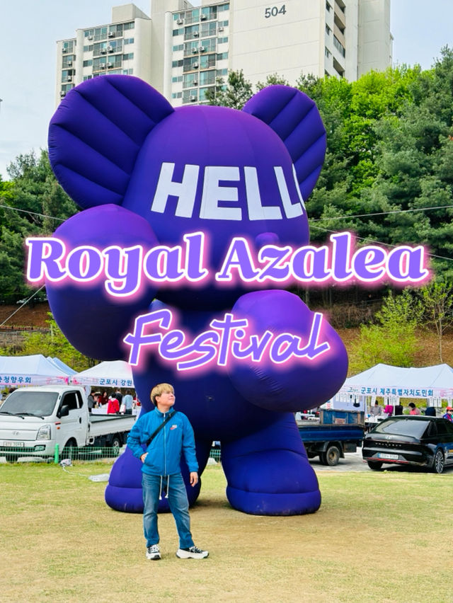 Celebrates the Breathtaking Bloom of Royal Azaleas Flowers