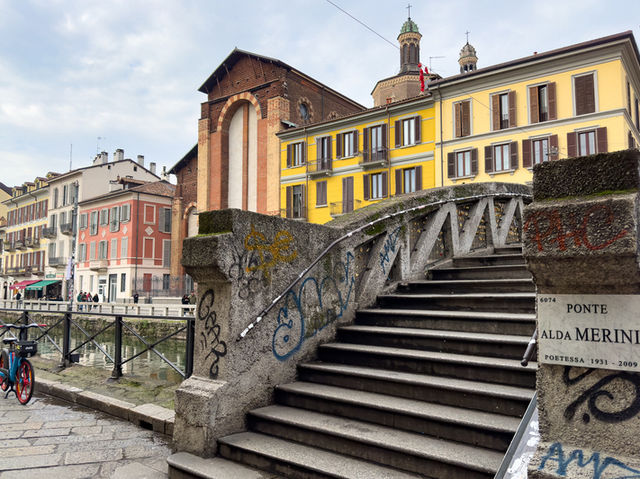 【運河沿いの街歩きが楽しい】ナビリオ・グランデ運河（Naviglio Grande）🚤☕