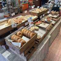 【🇰🇷：東大門】朝から営業！クロワッサンベーグル🥯