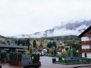 Take a stroll through the charming village of Cortina d'Ampezzo - Dolomites