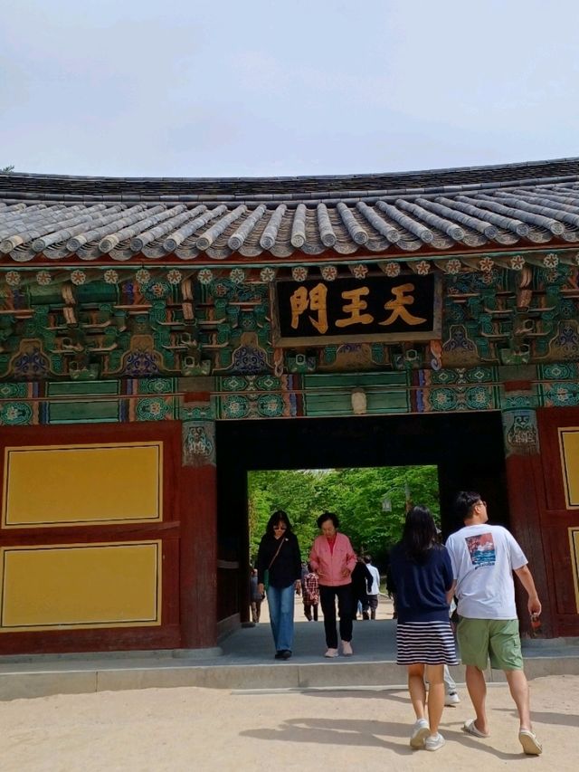 알록달록 단풍길 따라 걷는 불국사