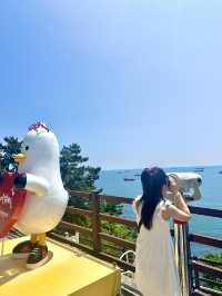 【韓国・釜山】影島の絶景おさんぽ旅！カラフルなレトロ村とオーシャンビューカフェ 