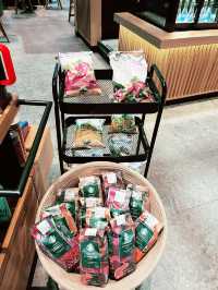 Refreshing Escape: Sipping Iced Ube Oat Milk Macchiato at Starbucks”