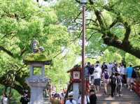 Dazaifu ศาลเจ้าใกล้ fukuoka