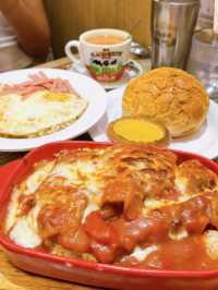 Hong Kong Milk Tea · This place has such an authentic Cha Chaan Teng (Hong Kong-style diner) vibe!