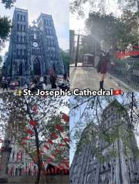 🇻🇳St. Joseph’s Cathedral: Hanoi’s French Gothic Gem ⛪️