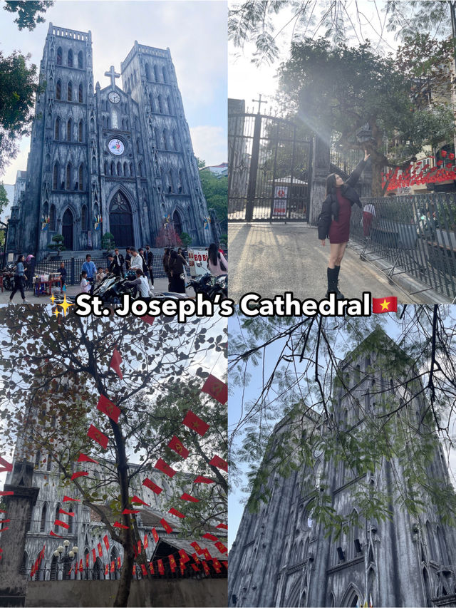 🇻🇳St. Joseph’s Cathedral: Hanoi’s French Gothic Gem ⛪️