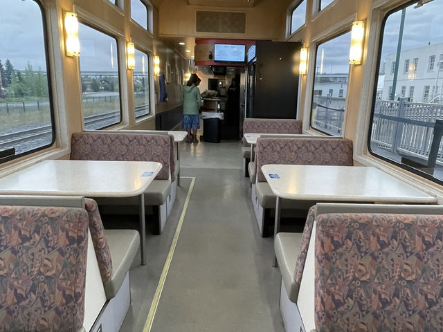 極光列車與塔基特納小鎮