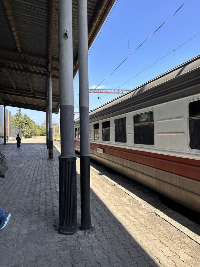 【Batumi → Kutaisi 鉄道旅｜“黒海沿岸から内陸へ、ゆったり列車で彩る旅情”】