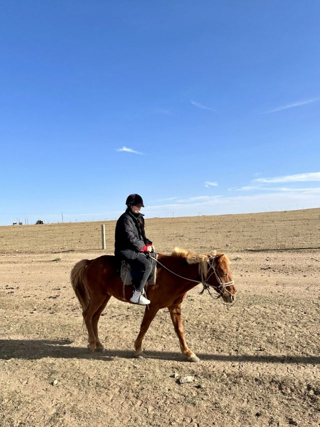 🐴내몽골 초원에서 인생 첫 승마 체험! 대자연 속 질주✨
