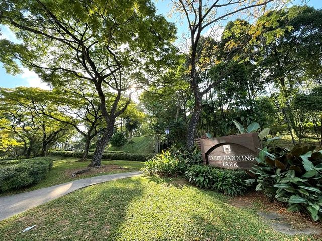 History in the Heart of the City: Fort Canning Park